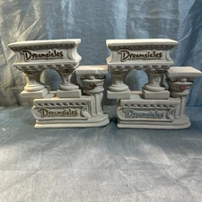 Vintage Dreamsicles Golden Pedestal Arches Cast Art Lot of 4 Kristin 1999 Cherub