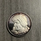 RARE & VINTAGE ELVIS 10 YEAR TRIBUTE 1/2 OZ .999 SILVER ROUND