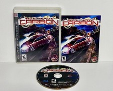 Need for Speed Carbon COMPLETE  - TESTED WORKS CIB w Manual Racing PS3