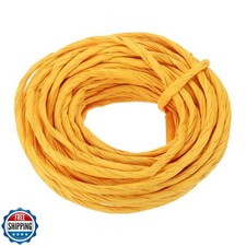 MECCANIXITY Raffia Paper Craft Rope Packing 10.9 Yards Handmade Twisted Paper