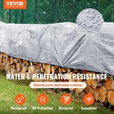 Tarp Waterproof 20x30 ft Plastic Poly Tarp Cover 10 Mil Multi Purpose Tear