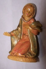 Vintage/Antique Italian Made in Italy Nativity Manger Figurine - 3" tall -