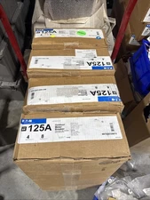 Eaton MBT48B125BTS 125 Amp 4-Space 8-Circuit Outdoor Main Breaker Meter panel