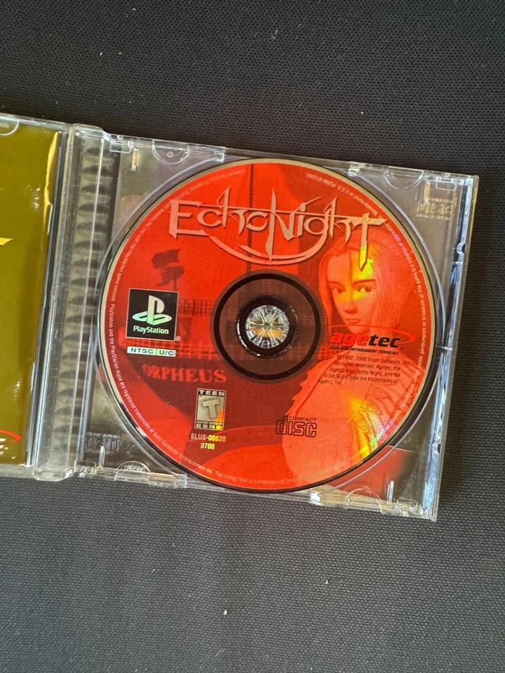 Echo Night (Sony PlayStation 1, 1999) CIB - Image 2 of 4