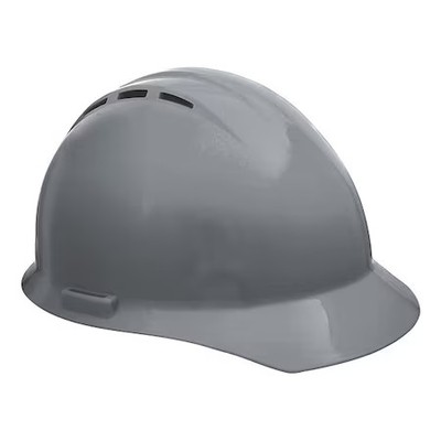 Deltaplus Wel19257gy Hard Hat, Americana, Polyethylene, 4 Point Pinlock, Type