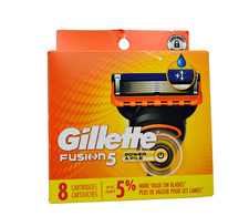 Gillette Fusion 5 power Razor Blade refills Pack of 8 Cartridges sealed 2.98 per gallon