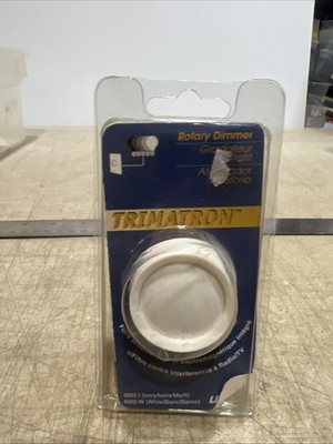 Leviton Trimatron Rotary Dimmer 6602-W White 600W-120V NIP