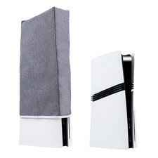Cationic Polyester Fabric Dust Cover with Cutout for PS5 Pro Gaming Console