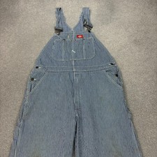 Dickies Latzhose Erwachsene 38x30 blau Latzhose Latzhose Denim Arbeitskleidun...