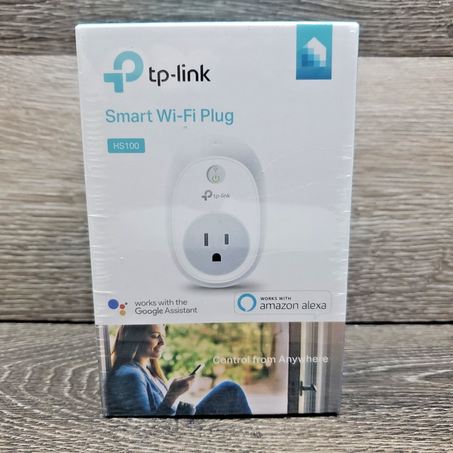 TP-Link Smart Control Wi-Fi Plug HS100 Google Alexa New Sealed