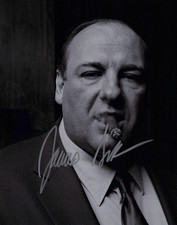 James Gandolfini Signed 8x10 Autograph Photo + COA