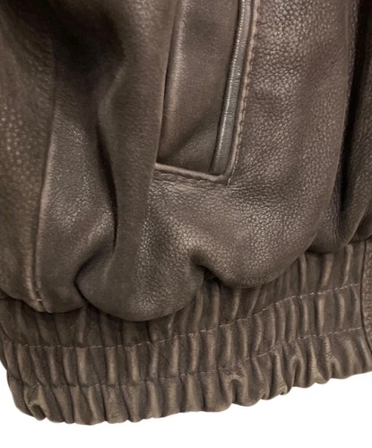 Wilsons Leather Leather Jacket Men's Size L Brown image 6