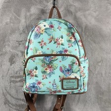 Loungefly Disney Lilo  Stitch Tropical Floral Mini Backpack Bag AOP