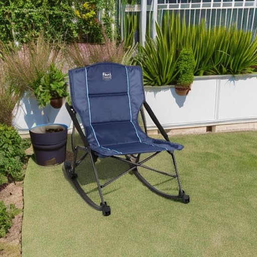 Chaise De Plage Pliante TIMBER RIDGE – Ultralégère 2,9 Kg, Maille, Dossier Haut, Avec Porte-gobelet Et Sac De Transport