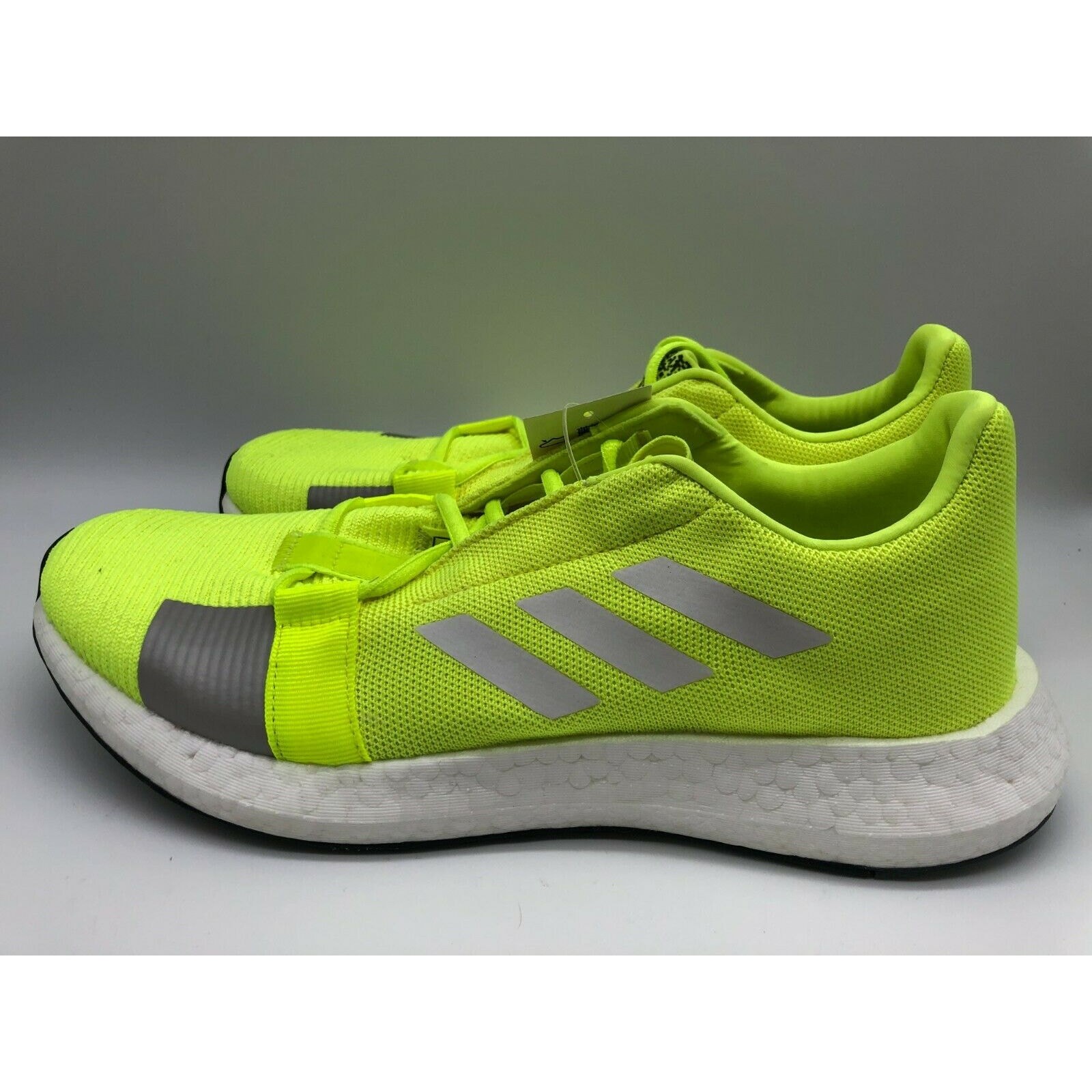 adidas Men's Senseboost GO Running Shoes Neon/Yellow Sneakers EF1580 Size 9.5 thumbnail 15