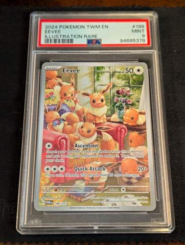 Eevee graded PSA 9 for sale on eBay
