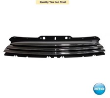 2006-Front Grille Main Centre Matte Black W/Chrome Moulding Fits Mini One R56 14