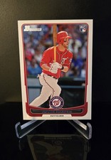BRYCE HARPER RC ? 2012 Topps Bowman Rookie Card #10 Washington Nationals. rookie card picture