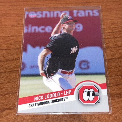 2021 Choice Minor League Nick Lodolo Chattanooga Lookouts #17 Rookie Card