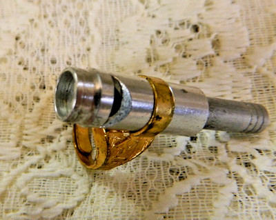 Vintage Tom Mix 1949 Slide Whistle Musical Ring Ralston Cereal Premium - Works!