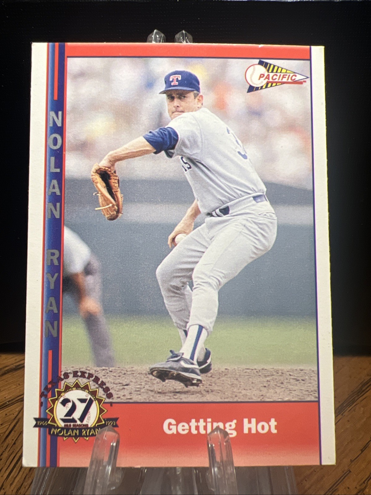 1993 Pacific Texas Express #224 Getting Hot Nolan Ryan