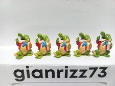 Kinder Sorpresa Coccodritti Gedeone Secchione Lotto 5 Pezzi Leggere Descrizione