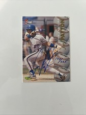 1995 Classic 5 Sport Signings - Jay Payton #S65 Blue Foil Signature /295 (RC)