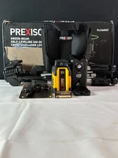 Prexiso PLC360GST Yellow Black Self Leveling Green Beam Cross Line Laser Level