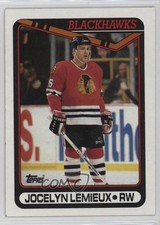 1990-91 Topps Jocelyn Lemieux #237 05v0