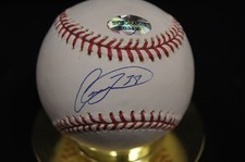 CARLOS ZAMBRANO Signed Rawlings Baseball Chicago Cubs PSA/DNA