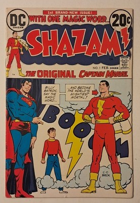 Shazam! #1 (1st app of Captain Marvel Since The Golden Age!) 1973