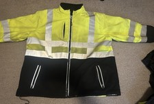 RefrigiWear Men  s High Visibility Insulated Soft Shell Jacket 2XL