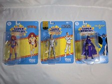 DC Super Powers McFarlane Cyborg Starfire & Raven Teen Titans Exclusive Figures