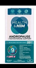Health & Her Health & Him Andropause 55+ Multi-Nutrient Supplement 60 Capsules