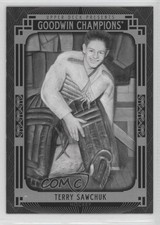2015 Goodwin Champions Black and White Portraits Terry Sawchuk #125 HOF 6n0