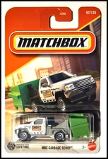 Matchbox White & Green MBX Garbage Scout 97/125 2025