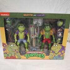 NECA TMNT Teenage Mutant Ninja Turtles VILLAINS Rasputin and Genghis Frog NEW