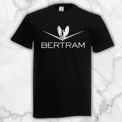 Bertram Boats Men's Black Graphic T Shirt Freeships