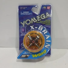 BANDAI 1999 VINTAGE YOMEGA  X-BRAIN YO-YO AUTO RETURN 4 WAY CLUCH LEVEL 2 NIP