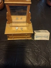 vintage dresser music box with moving drawer, by Good Company, plays yesterday
