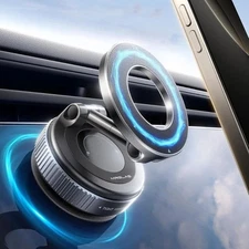 Universal 360° Suction Cup Mount for Dashboard & Windshield Strong Magnetic Car