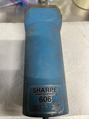 Sharpe Spray Equipment 606 Air Filter Housing *Not Tested -Unknown Condition* F1
