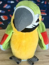 Talking Macaw Parrot Repeat What You Say Stuffed Plush Toy Electronic For kids