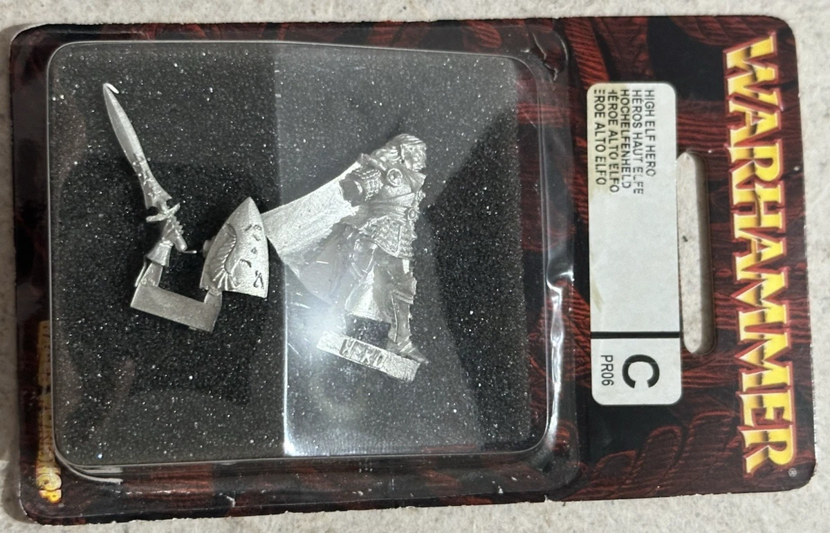 GW CITADEL WARHAMMER RR11 Mengil Manhide Dark Elf Male Trooper x 1 OOP EUR 5,74 - FR