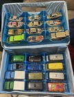 Old Hot Wheels Collection. 24 With Case Vintage Redlines