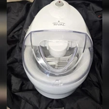 Rival 1 Quart Gel Canister Ice Cream Maker White