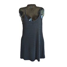 Vintage Petra Fashion L Lingerie Slip Dress Nightgown USA Heavyweight Vamp Goth