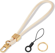 Keychain Wristlet Lanyard, Cute Key Chain Holder, Upgraded Woven Wrist Lanyard f