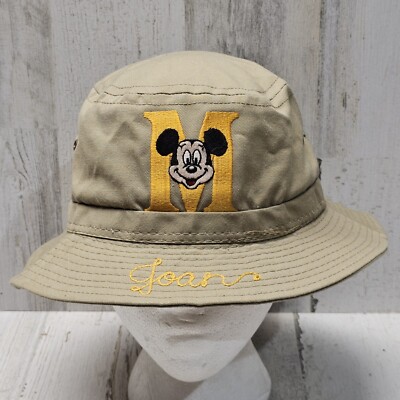 Vintage Disney Mickey Mouse Baseball Cap 100% Cotton Embroidered Khaki 80\'s Amazon.com: Jerry Leigh Unisex Mickey Mouse Through the  main image 4