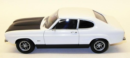 Minichamps 1/18 Scale Model 150 089078 - 1970 Ford Capri I RS 2600 - White/Black - Bild 3 von 7